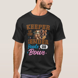 Laarzen of Bogen Geslacht Reveal Decoraties Bewaar T-shirt