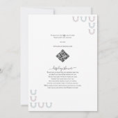 Laarzen of Boogjes Land Geslacht Onthulling Baby S Kaart (Achterkant)