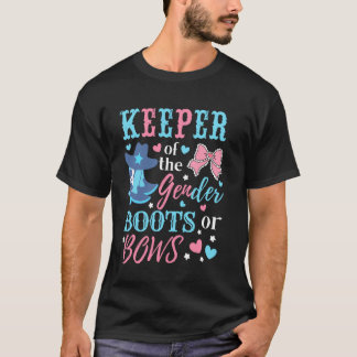 Laarzen Of Strikken Bewaarder Van Geslacht Reveal T-shirt
