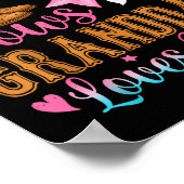 Laarzen of strikken Grootvader houdt van je Gender Poster (Hoek)