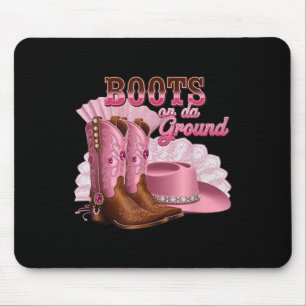 Laarzen op de grond Boot Cowboy Western Cowgirl Me Muismat