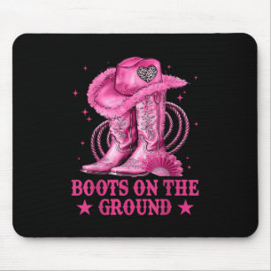 Laarzen op de grond Boot Cowboy Western Cowgirl Me Muismat