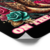 Laarzen op de grond, Cowgirl Linedance, Boot Cowbo Poster (Hoek)