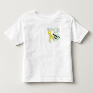 Laarzen op de grond Daddys Girl Kinder Shirts