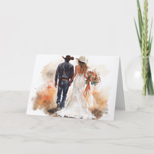 Laarzen op de grond, gebonden voor altijd kaart (Voorkant)