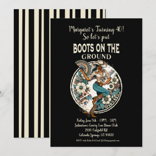 Laarzen Op De Grond Kaart