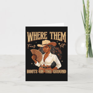 Laarzen Op De Grond Laars Cowboy Westerse Cowgirl Kaart
