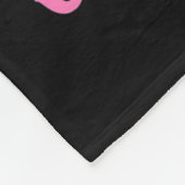 Laarzen op de grond Roze Cowgirl Borstkanker West Fleece Deken (Hoek)