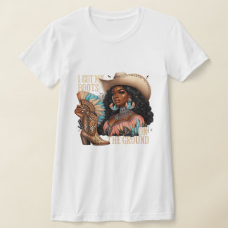 Laarzen op de Grond T-shirt
