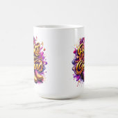 Laarzen op de grond: Waterverf Laarzen Koffiemok (Center)