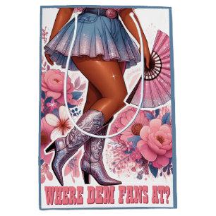 Laarzen op de Grond Westerse Glam Cowgirl Medium Cadeauzakje