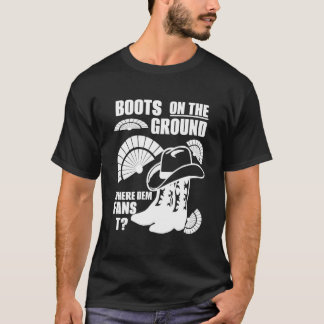Laarzen op de grond (Wt) T-shirt