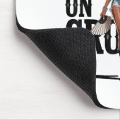 Laarzen op de grond Zwarte Cowgirl Melanine Vrouwe Muismat (Hoek)