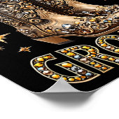 Laarzen op de grond Zwarte Cowgirl Western waar Th Poster (Hoek)