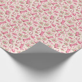 Laarzen Strikjes en Teentjes Cadeaupapier (Hoek)