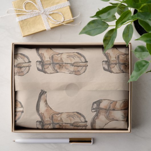 laarzen tissuepapier (Geschenk)