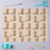 laarzen tissuepapier (Craft)