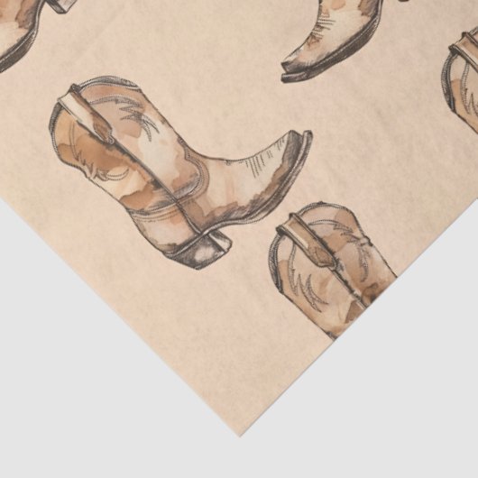 laarzen tissuepapier (Detail)