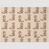 laarzen tissuepapier (Voorkant)