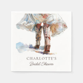 Laarzen Vrijgezellenfeesten servetten