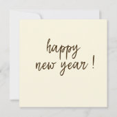 Laat 2024 brullen! Leuke luipaard print Nieuwjaar Kaart (Achterkant)