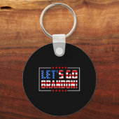 Laat # 39; s Go Brandon1 Sleutelhanger (Voorkant)