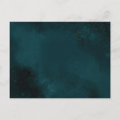 Laat 50e Jubileum luxe de datumkalender Aankondigingskaart (Achterkant)