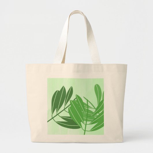 laat abstracte kunst na grote tote bag (Voorkant)