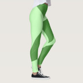 laat abstracte kunst na leggings (Rechts)