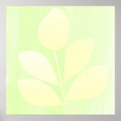 laat abstracte kunst na poster (Voorkant)