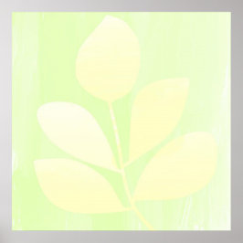 laat abstracte kunst na poster