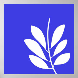 laat abstracte kunst na poster