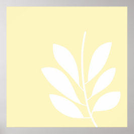 laat abstracte kunst na poster