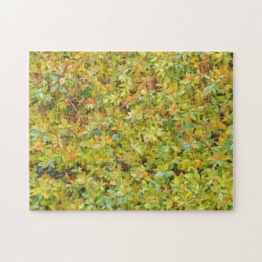 Laat Abstracte kunst uitdagende Natuur puzzel (Horizontaal)