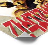 Laat Advance Tideland Construction! Noord-Korea Poster (Hoek)