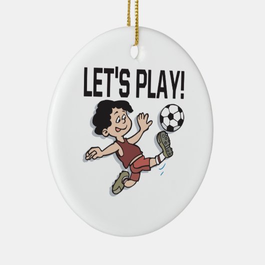 Laat afspelen keramisch ornament (Rechts)