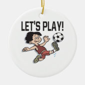 Laat afspelen keramisch ornament (Voorkant)