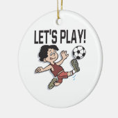 Laat afspelen keramisch ornament (Links)