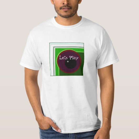 Laat afspelen t-shirt (Voorkant)