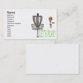 Laat afspelen visitekaartje (Voorkant / Achterkant)