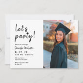 Laat Afstuderen 2022 van de de feestviering Kaart (Voorkant)