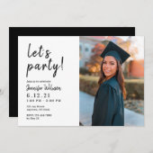 Laat Afstuderen 2022 van de de feestviering Kaart (Voorkant / Achterkant)