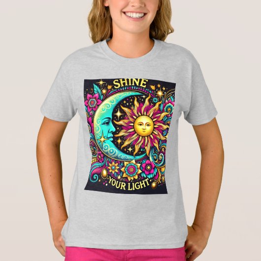 "LAAT ALEXANDRIË UW LICHT SCHIJNEN" T-SHIRT (Voorkant)