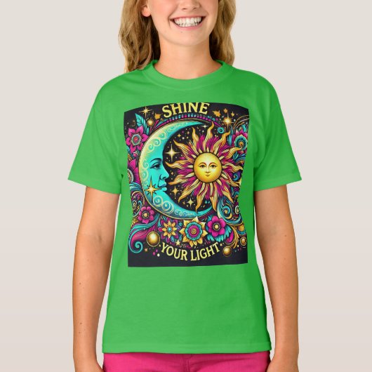 "LAAT ALEXANDRIË UW LICHT SCHIJNEN" T-SHIRT (Voorkant)