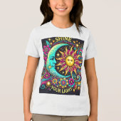 "LAAT ALEXANDRIË UW LICHT SCHIJNEN" Tri-Blend SHIRT (Voorkant)