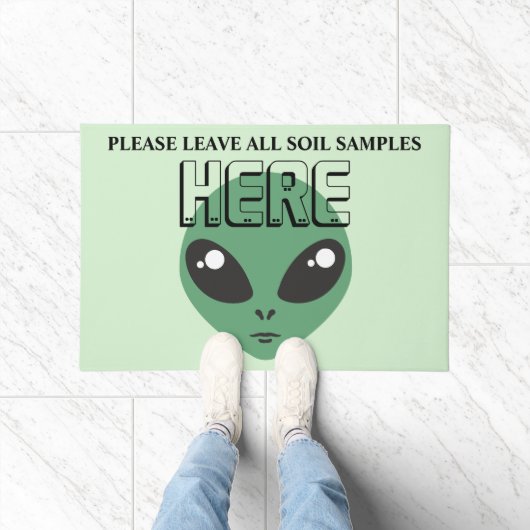 Laat alle bodemmonsters hier, Alien Deurmat (Binnen)