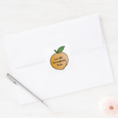 Laat alle Georgiërs stemmen Vierkante Sticker (Envelop)