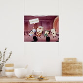 Laat allen naar de Lobby gaan Poster (Keuken)