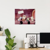 Laat allen naar de Lobby gaan Poster (Thuiskantoor)