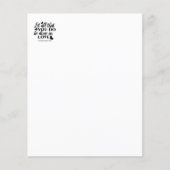 Laat alles geschieden in liefde (1 Kor.16:14) (Voorkant)